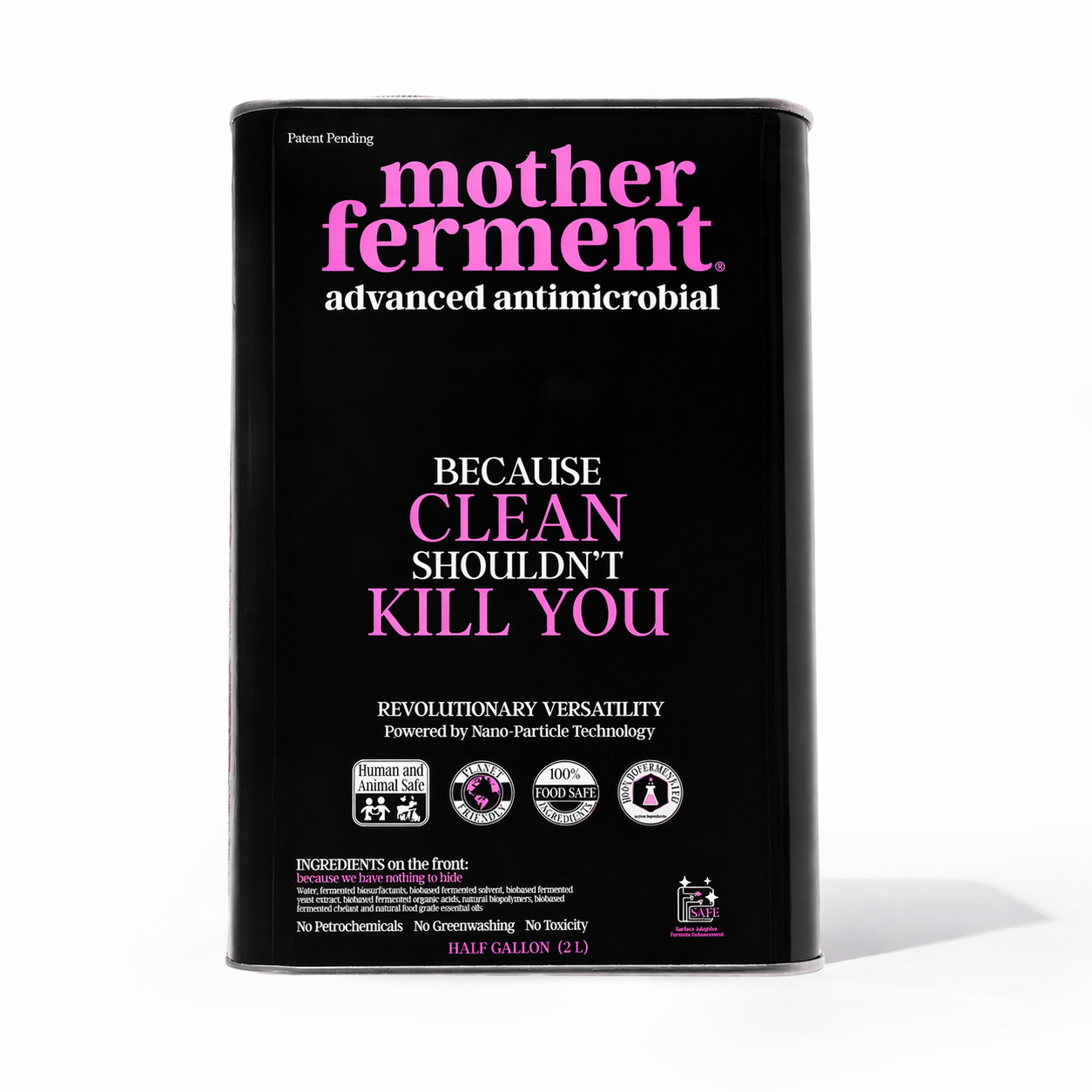 MotherFerment Advanced Antimicrobial — half-gallon can